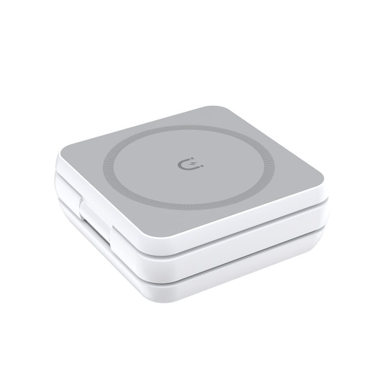 Magnetic Suction Wireless Charger & Folding Phone Holder