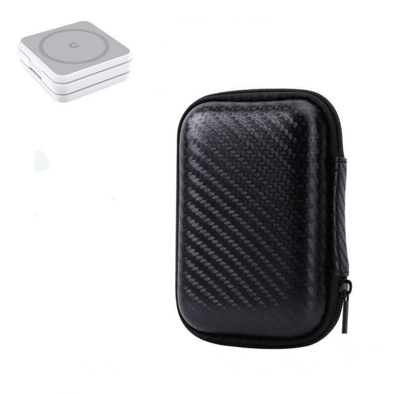 Magnetic Suction Wireless Charger & Folding Phone Holder