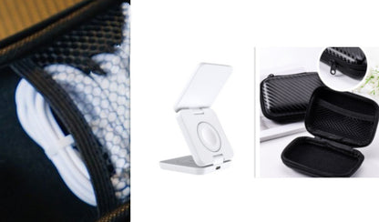 Magnetic Suction Wireless Charger & Folding Phone Holder