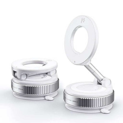 Magnetic Phone Holder with Foldable Design & Strong Vacuum Suction